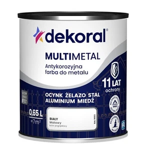 Vernice anticorrosiva multimetallo protezione metallo lunga durata metallo colore 0,65L - Foto 1 di 14