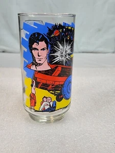 Vintage 1978 Pepsi DC Comics Superman The Movie - "KAL-EL Comes to Earth" Glas - Bild 1 von 20