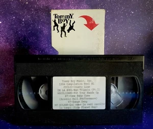 Tommy Boy Music inc. 1994 Compilation Reels #1  De La Soul K7  Coolio Videos - Picture 1 of 4