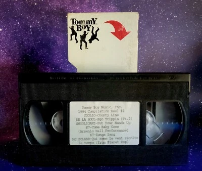 Tommy Boy Music inc. 1994 Compilation Reels #1  De La Soul K7  Coolio Videos - Image 1 of 4
