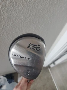 KZG Cobalt 3 Wood Right Hand torsinal resistant mps 65 Golf Pride grip - Picture 1 of 6