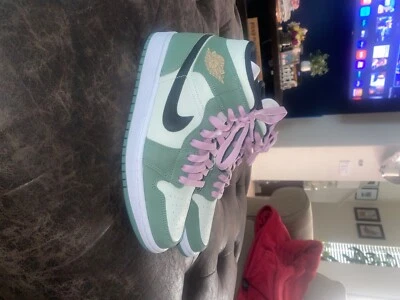 Mujer Air Jordan 1 Mid SE Verde Holandés Talla 8 Foto 1 de 4