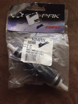 KIMPEX PRIMER BULB ASSY 300498 7/32 IN  07-237 Snowmobile Boat Foto 1 de 3