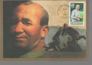 US No 88-13 KNUTE ROCKNE Maximum Card MARCH 9, 1988 - Picture 1 of 2