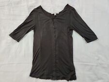 Twenty8Twelve by Sienna Miller Graphite Grey Short Sleeve T-Shirt Top