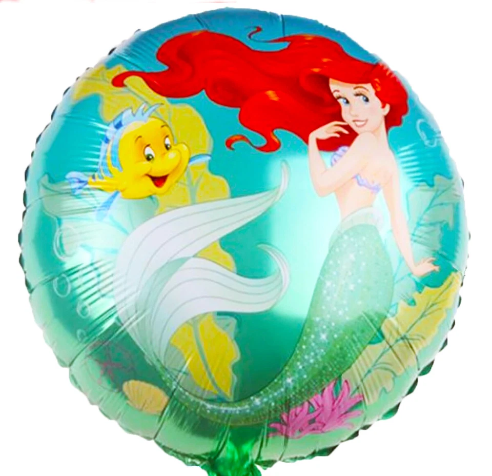 LITTLE MERMAID PRINCESS ARIEL PARTY BALLOON SUPPLIES DECORATION  - image 1 of 2