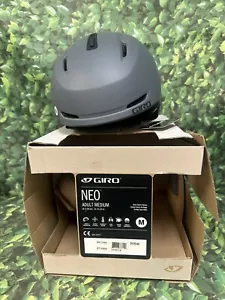 Giro Neo Helmet Adult Medium Matte Charcoal. NEW - Picture 1 of 4