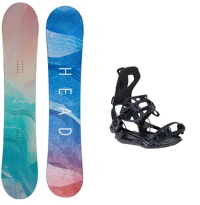 HEAD Fountain 151 Damen Snowboard Set All Mountain inkl. FASTEC Bindung NEU - Bild 1 von 8