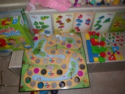 Mega Bloks Match & Build Board Game Construction board game.100% Complete EUC 4+ - Image 1 of 4