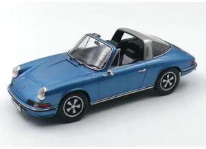Norev 1/18 Scale  Porsche 911 S 2.4 Targa (1973) Metallic Blue - Limited Edition - Picture 1 of 6