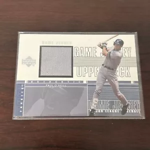 2001 Upper Deck Game Jersey Paul O'Neill #C-PO - Picture 1 of 2