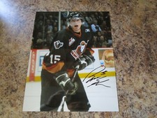 BRANDON KOZUN SIGNED 8x10 GLOSSY PHOTO CALGARY HITMEN (B)