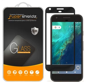 2x Supershieldz for Google Pixel XL Full Cover Tempered Glass Screen Protector - Picture 1 of 5