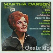 MARTHA CARSON Sings SEALED LP Country Gospel ORIGINAL1965 Vinyl Record Soul