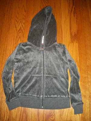 Juicy Couture - girls (8) velour hoodie jacket - NWOT - Image 1 of 4