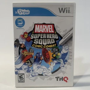 uDraw Marvel Super Hero Squad Comic Combat Nintendo Wii Zeichnung Videospiel - Bild 1 von 3