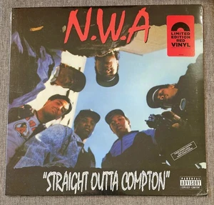 NWA STRAIGHT OUTTA COMPTON VINYL NEW! LIMITED RED LP! DR. DRE, EAZY E, ICE CUBE! - Picture 1 of 2