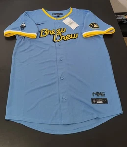 Nike MLB Milwaukee Brewers City Connect Jugend Trikot XL - Bild 1 von 9