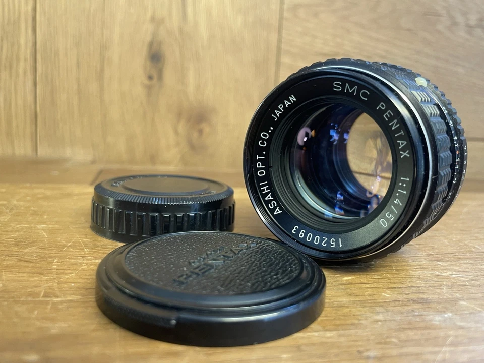 *Casi Como Nuevo ++* Lente Estándar Pentax SMC PENTAX 50mm F/1.4 Montaje PK K de Japón Foto 1 de 4