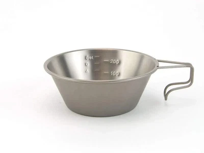 Japan NEW Snow Peak Titanium Sierra Cup E-104 Lightweight Outdoor - Image 1 of 4