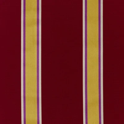 Samara Stripe  Fabric  Ruby Silk Linen Prestigious Textiles  Curtain Blind - Image 1 of 4