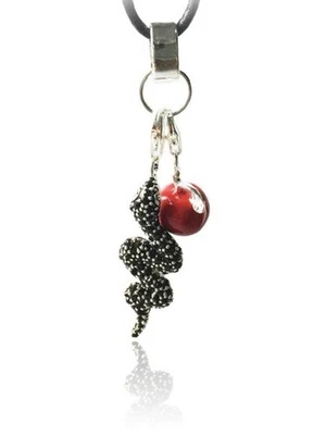 Thomas Sabo Charm Collier Serpent Pomme Rouge - Image 1 of 4