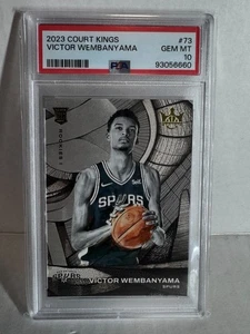 2023 Court Kings Victor Wembanyama PSA 10 GEM MT Rookie RC #73 - Bild 1 von 1