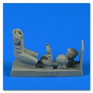 Aerobonus 350002 1/35 WWII Tedesco Sottomarino Kriegsmarine Crew #1 (Seduto, - Foto 1 di 1