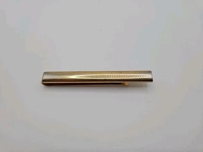 Joyería vintage con clip de corbata dorada Swank para hombre Foto 1 de 4