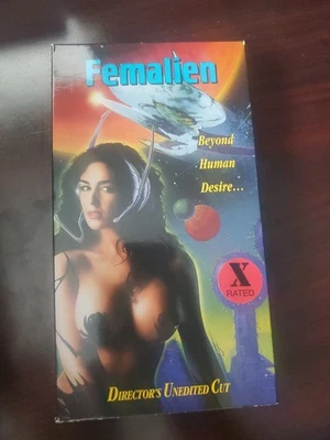 Femalien VHS 1996 Surrender Cinema Unrated Director's Unedited Cut Tested - Image 1 of 3