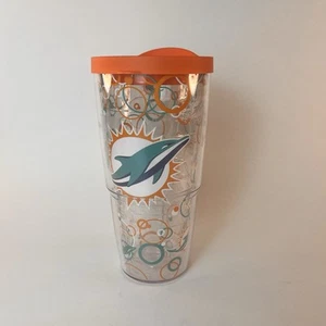 Miami Dolphins Tervis 24OZ Tumbler - Picture 1 of 5