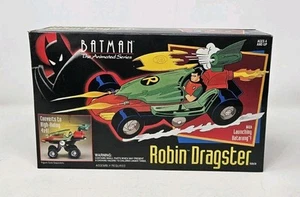 Batman Animated Series Robin Dragster With Launching Batarang Kenner 1992 Set - Bild 1 von 10