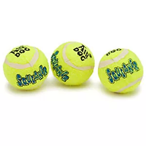 Air KONG MEDIUM Squeaky Dog Tennis Fetch Squeaker Toy  - Picture 1 of 23
