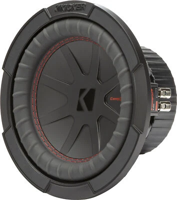 Kicker CompR 48CWR84 8" Dual 4-ohm Component Subwoofer - Image 1 of 3