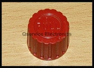 13 PC Tektronix Ref 786567674 Knob Cup ONLY Red, Marked "X5 PULL MAG " - Picture 1 of 3
