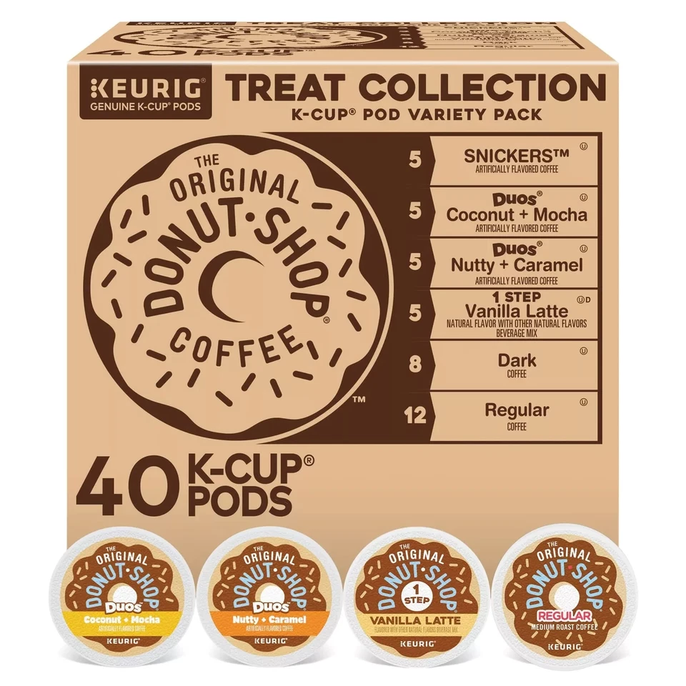 Treat Collection K Cup Variety Pack 40 Count Coffee Flavors and Lattes - Image 1 of 1