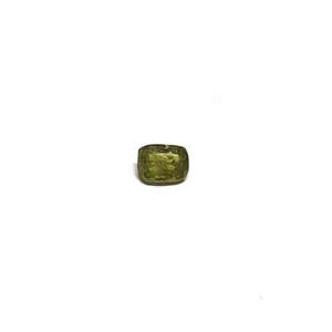 Piedra preciosa suelta corte cojín zafiro verde natural 3,5*5 mm 0,5 CT - Imagen 1 de 7