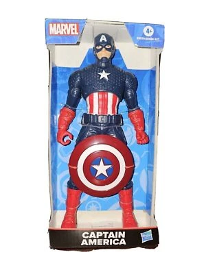 美国队长漫威奥林巴斯玩偶孩之宝 9 英寸可动人偶! (2019 年,孩之宝) — 第 1/3 张图片