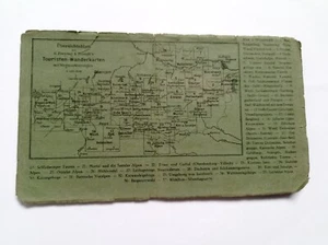 Wanderkarte Berchtesgadener Land und Pinzgau 1958 Wanderführer - Bild 1 von 5