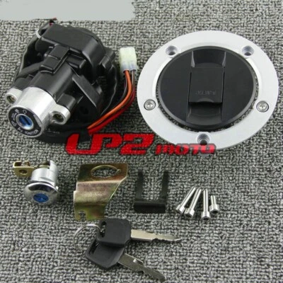 Ignition Switch Fuel Gas Cap Seat Lock for Suzuki GSXR600 600X 750 750X 04-05 Foto 1 de 4