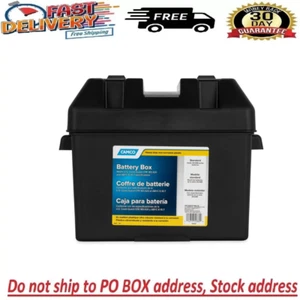 Heavy Duty Battery Box Group 24 Car Automotive Marine RV Boat Camper New - Picture 1 of 7