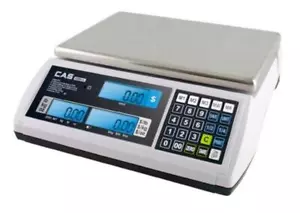 CAS S2000JR-60L, 60 x 0,02 lbs, S-2000 Jr Preisrechenwaage mit LCD - Bild 1 von 1