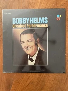 Bobby Helms Greatest Performance Certron 1970 LP Vinyl Record CS-7003 - Imagen 1 de 6