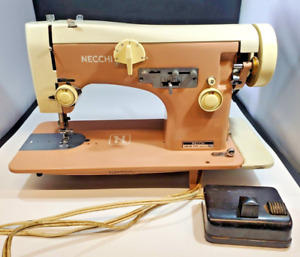 Vintage Necchi Lelia 513 Sewing Machine Works Great!!