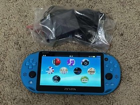 Sony PlayStation PS Vita PCH-2000 Slim Aqua Blue US Seller - SHIP IN 1-DAY