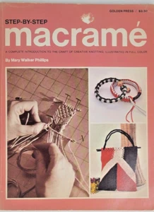 Schritt-für-Schritt MACRAMEA Eine vollständige Einführung Goldene Presse Softcover Buch - Bild 1 von 16