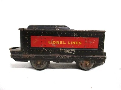 Pequeña hojalata Lionel Lines Tender #1661T (segundo tipo), 1934 Foto 1 de 4