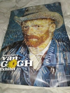 VAN GOGH 24x36 Immersive Exhibit POSTER - Vincent Van Gogh SELF PORTRAIT Nice ! - Picture 1 of 2