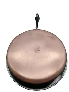 1801  RevereWare 10" Skillet 91D Saute Or Frying Pan Copper Bottom-NO LID - Picture 1 of 6