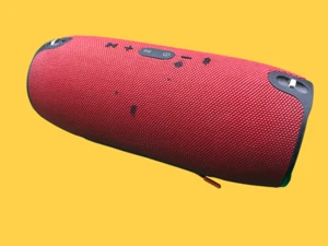 JBL XTREME Portable Bluetooth Speaker, Red, Used, with Charger, Torn Fabric - Picture 1 of 8